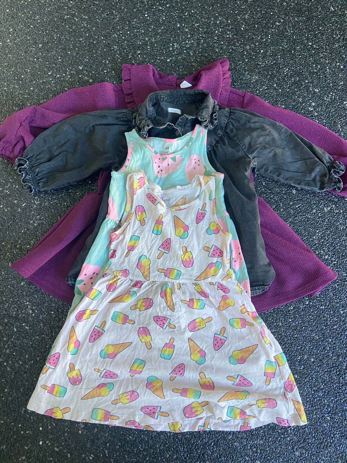 Jurk jurkje 98/104 Hema, Kinderen en Baby's, Kinderkleding | Maat 98, Ophalen of Verzenden, Zo goed als nieuw, Meisje, Jurk of Rok