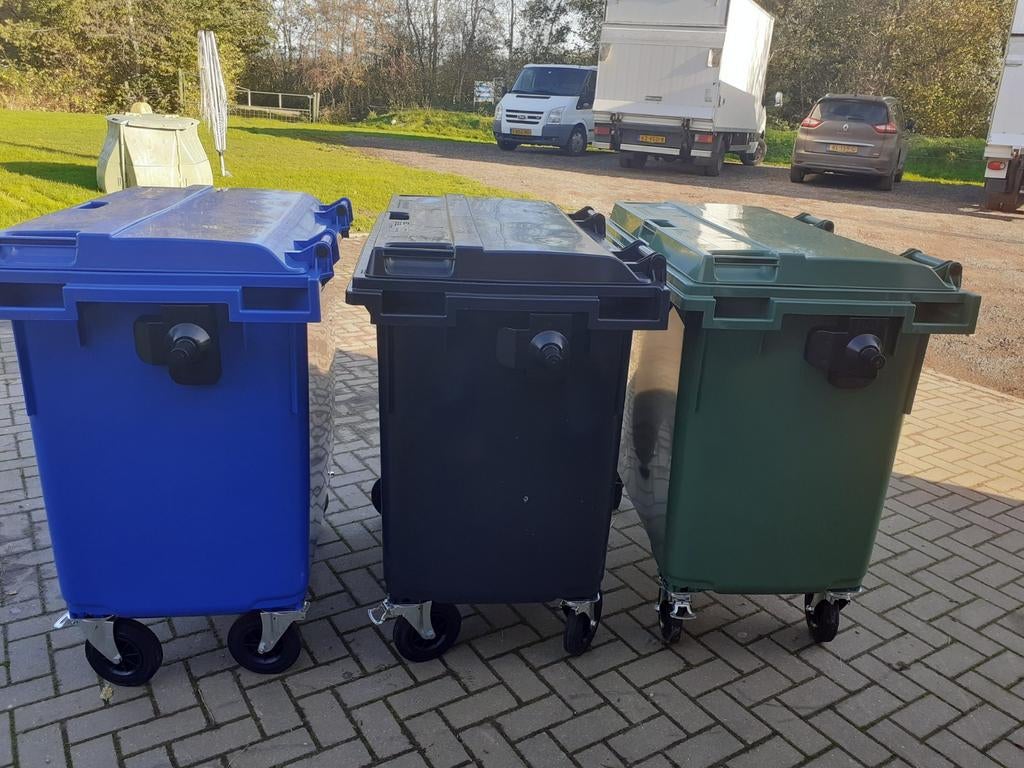 660 liter afvalcontainers, Doe-het-zelf en Verbouw, Overige Doe-het-zelf en Verbouw, Ophalen of Verzenden, Ae, Ae, Ae