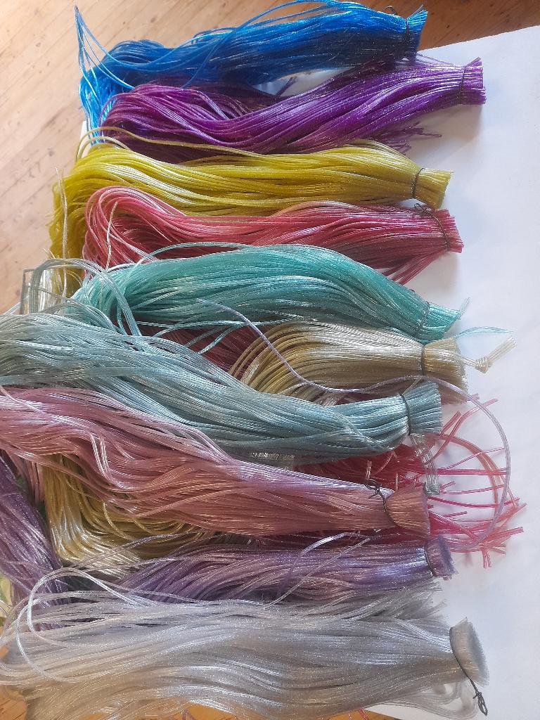 1000 scoubidou touwtjes met glitters, Ophalen of Verzenden, Nieuw
