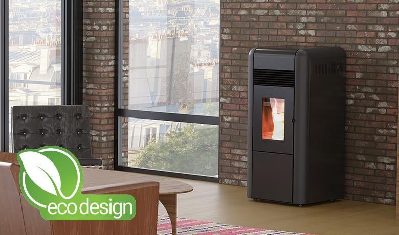 pelletkachel met cv aansluiting  vloerverwarming radiatoren, Huis en Inrichting, Ophalen, Nieuw, Overige brandstoffen, Pelletkachel