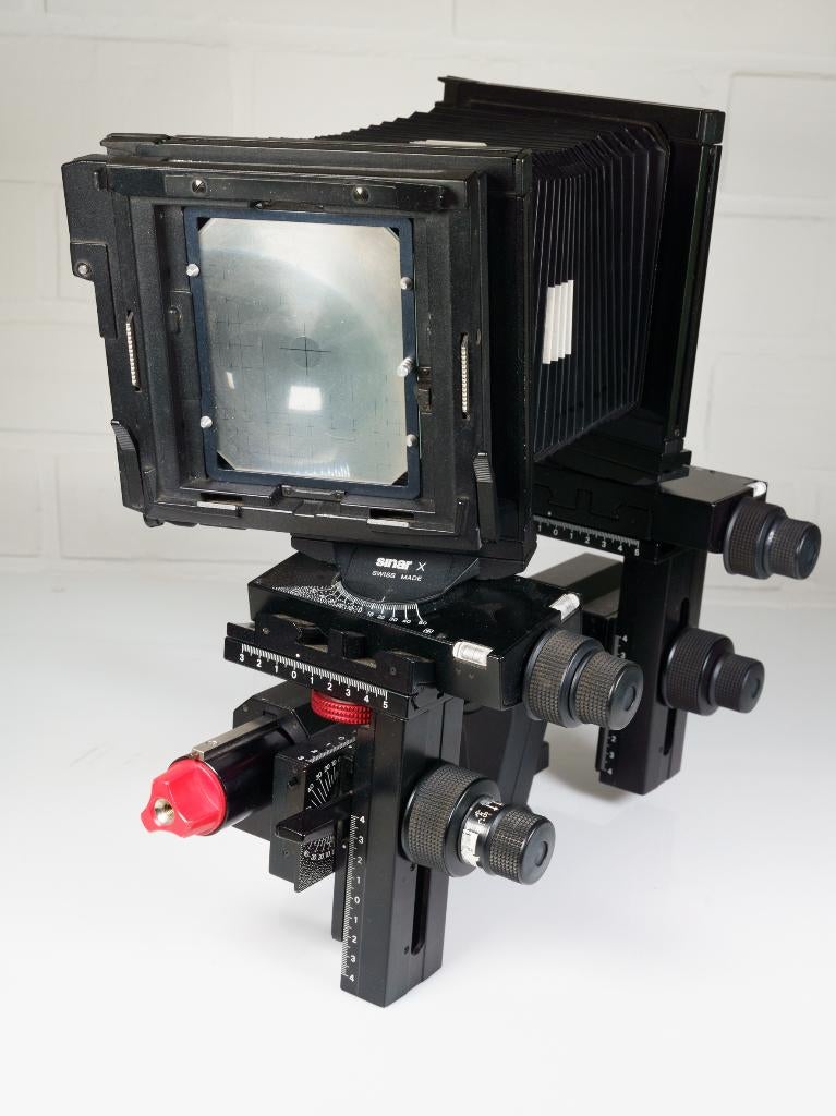 Sinar X 4x5 technische camera, Audio, Tv en Foto, Fotocamera's Analoog, Ophalen of Verzenden, Zo goed als nieuw, Spiegelreflex
