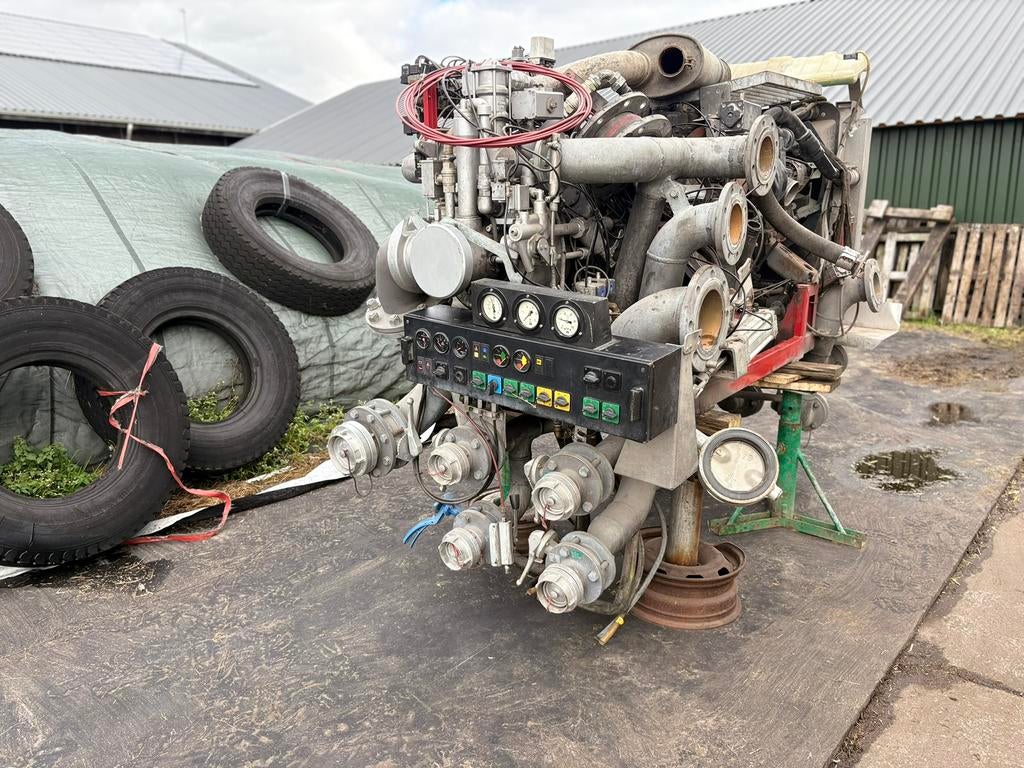 MAN Motor met Blusinstallatie, Doe-het-zelf en Verbouw, Motoren, Ophalen of Verzenden, Dieselmotor