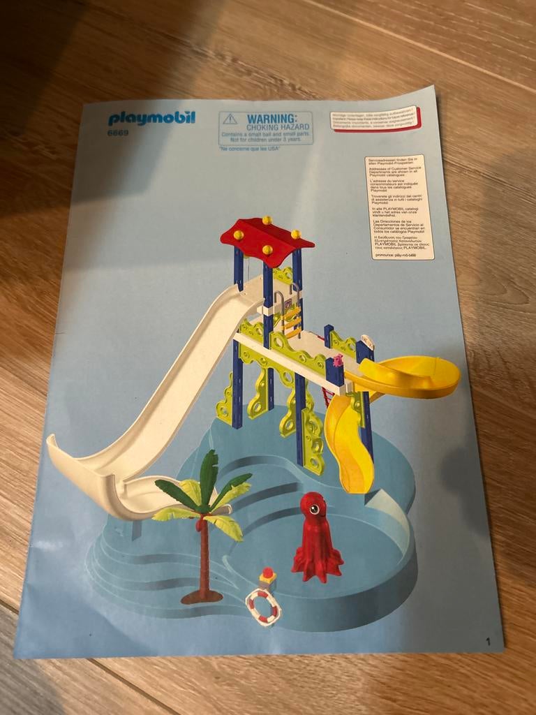Playmobil 6669 Zwemparadijs - Bijna Compleet, Kinderen en Baby's, Speelgoed | Playmobil, Ophalen of Verzenden, Gebruikt, Complete set