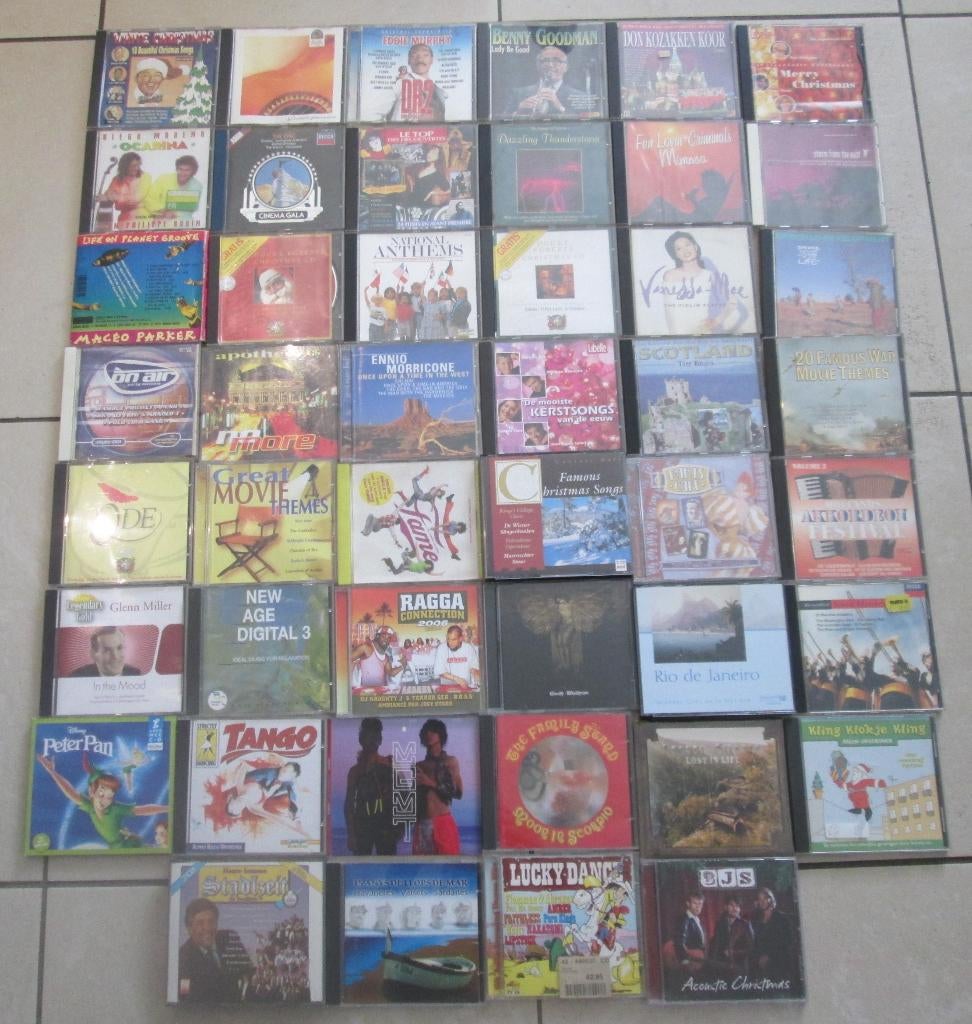 50 Originele CD's met allerlei wereldmuziek, Cd's en Dvd's, Ophalen of Verzenden, Zo goed als nieuw, Overige soorten