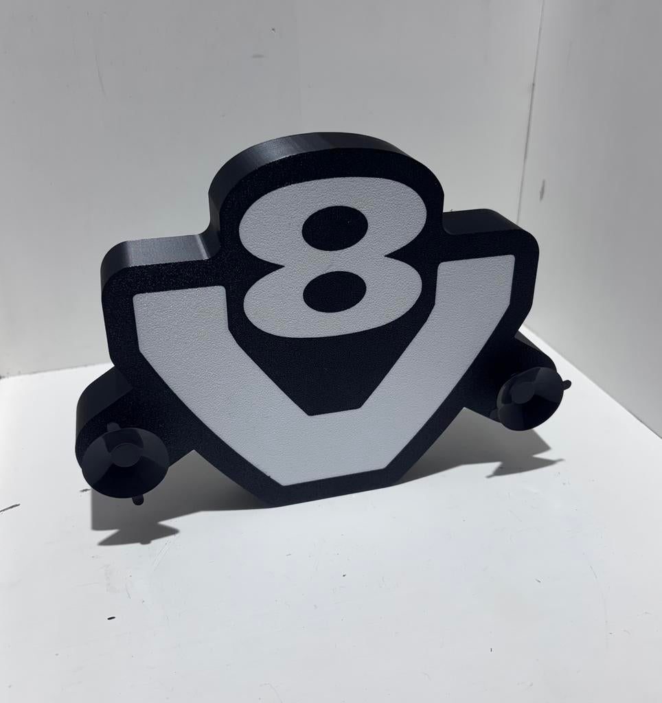 Lightbox V8, scania, elke merk/logo usb/12/24 volt, Ophalen of Verzenden, Nieuw, Overige merken, Verlichting