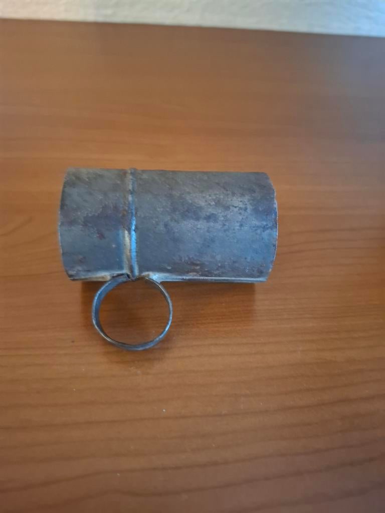 Antiek koffie-maatje. Koffieloodje., Antiek en Kunst, Ophalen of Verzenden