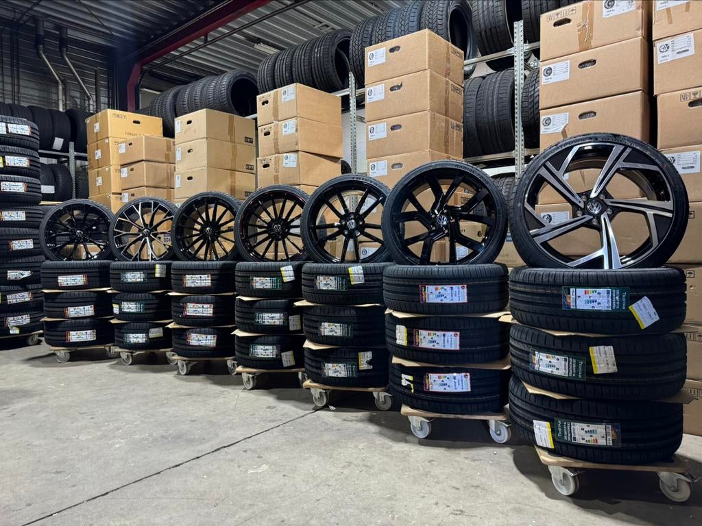 19 inch velgen met banden voor Volkswagen Pretoria Golf 7 8
