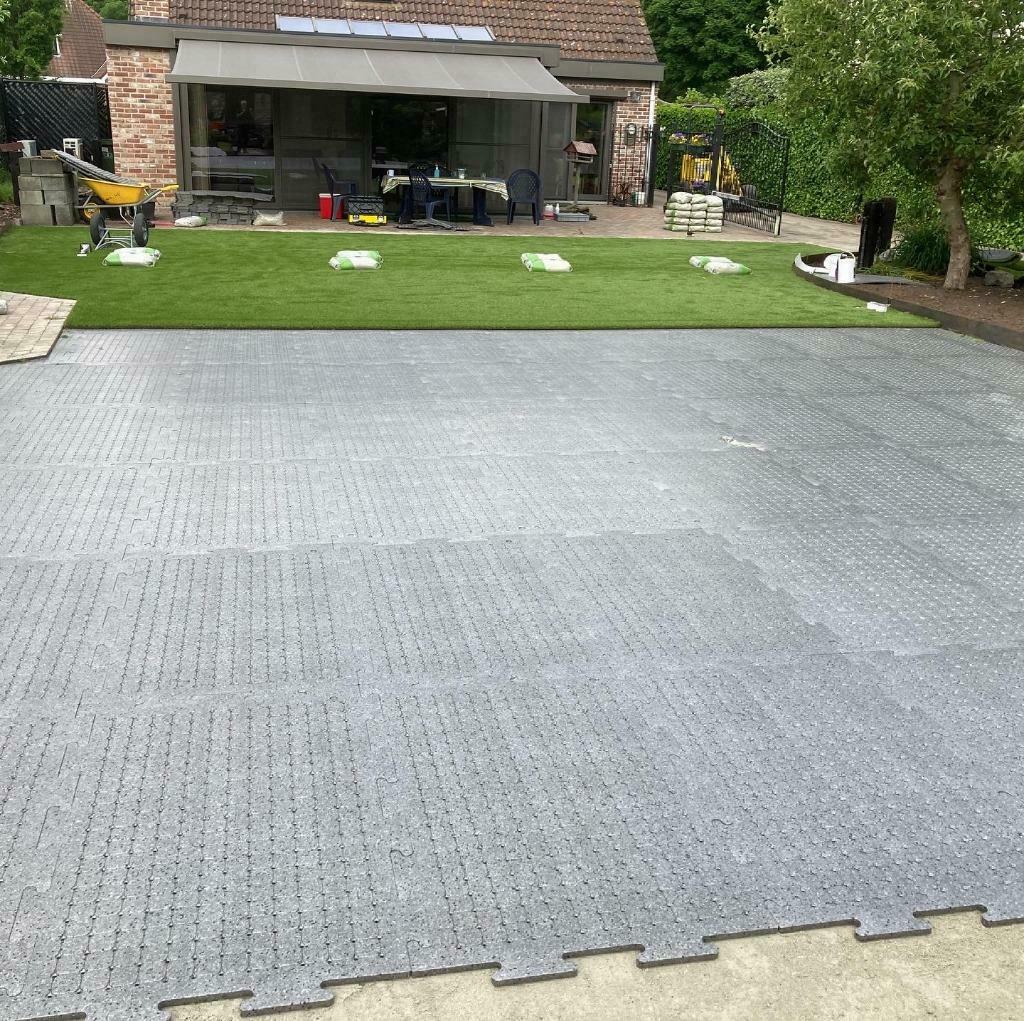Safepad Valdemping shockpad onder kunstgras, Ophalen, Nieuw, Minder dan 10 m², Kunstgras