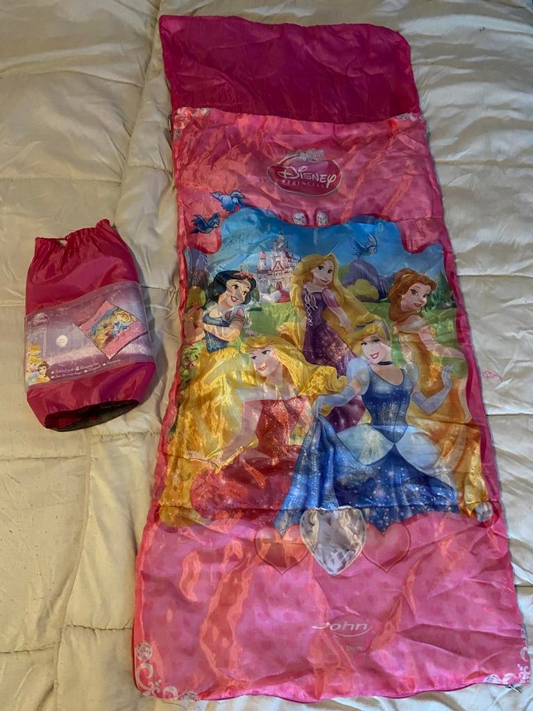 Disney Prinsessen Zomerslaapzak - 140x60 cm, Ophalen of Verzenden, Gebruikt, 100 cm of meer, Slaapzak