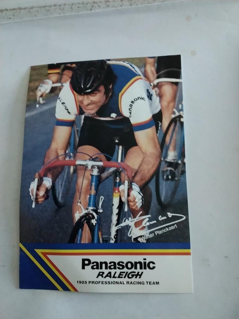 WALTER PLANCKAERT. PANASONIC. RALEIGH, Ophalen of Verzenden, Nieuw, Overige typen