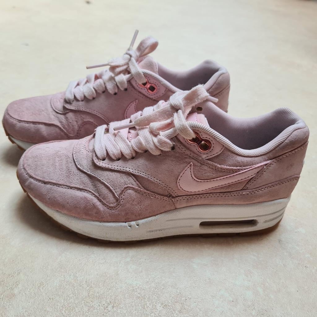 Roze Nike Air Max 1 maat 35.5, Nike, Ophalen of Verzenden, Roze, Sneakers of Gympen