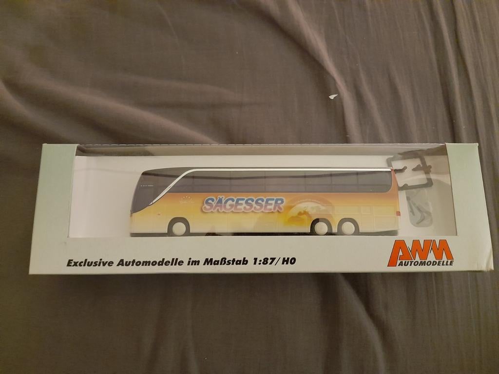 AWM Setra S417 HDH Sägesser 1:87, Hobby en Vrije tijd, Modelauto's | 1:87, Ophalen of Verzenden, Bus of Vrachtwagen