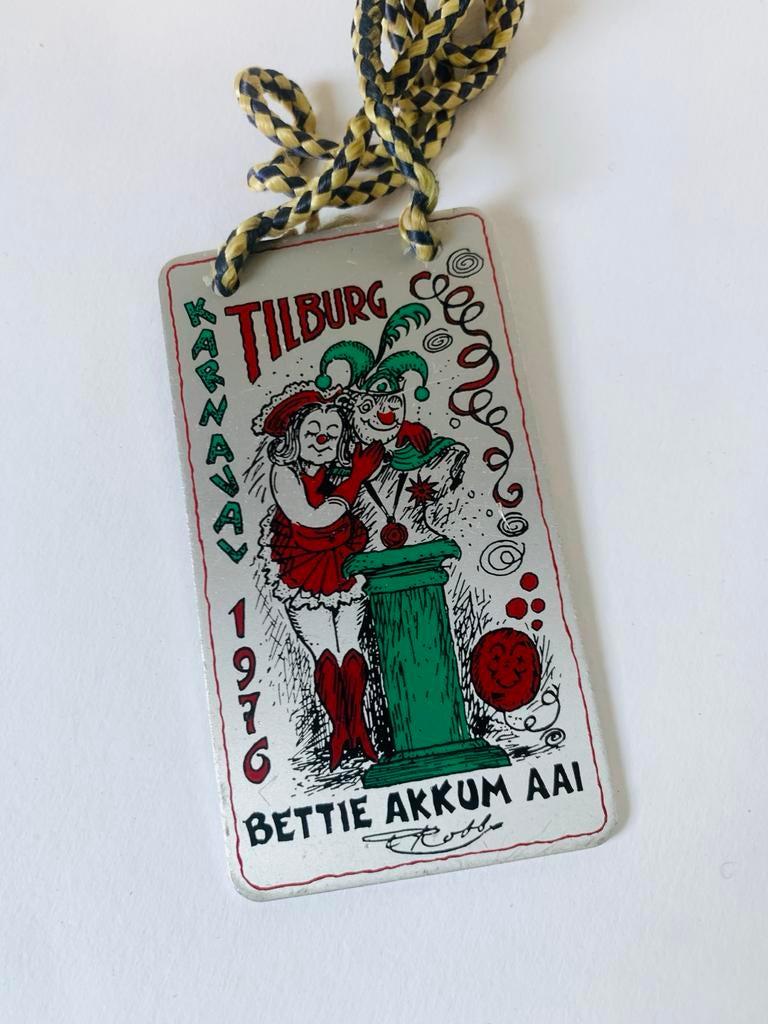 Tilburg Karnaval 1976 Speldje Bettie Akkum Aai carnaval