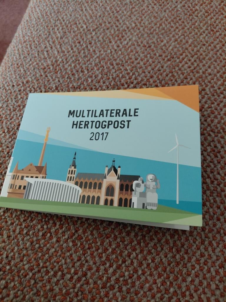 Multilaterale Hertogpost 2017 - Speciale Uitgifte, Postzegels en Munten, Postzegels | Nederland, Ophalen of Verzenden, Na 1940