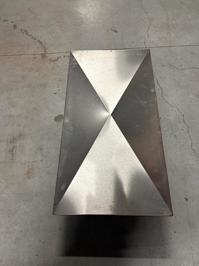 Inox schouwkap, Doe-het-zelf en Verbouw, Dakpannen en Dakbedekking, Ophalen, Zo goed als nieuw, 15 m² of meer, Dakpannen