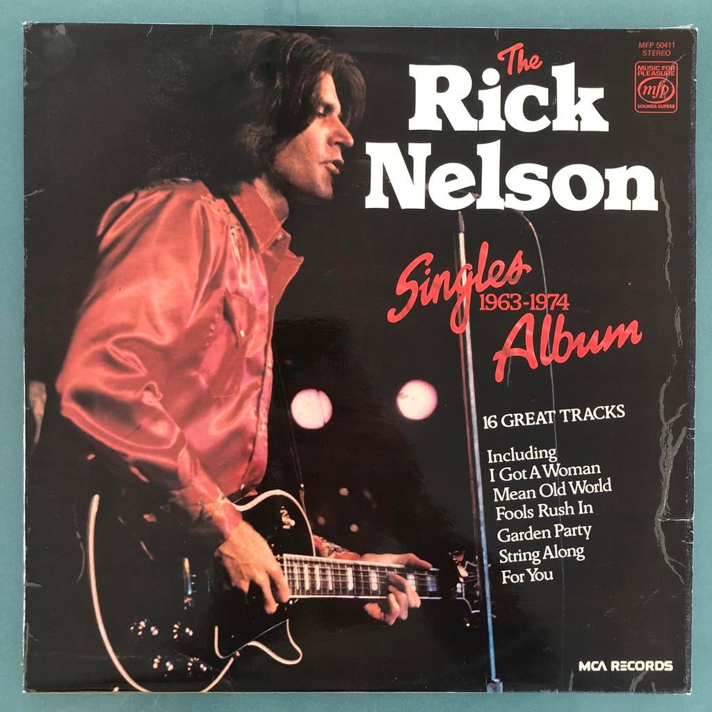 Rick Nelson - The Rick Nelson Singles 1963-1974 Album, LP, Ophalen of Verzenden, Gebruikt, 12 inch, Poprock