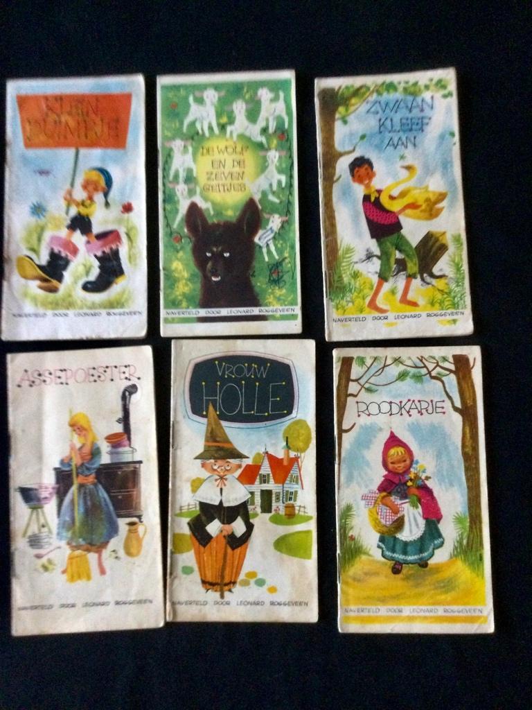 Reclame kinderboekjes RADION Sprookjes… 1959 L. Roggeveen, Verzamelen, Merken en Reclamevoorwerpen, Gebruikt, Overige typen, Ophalen of Verzenden