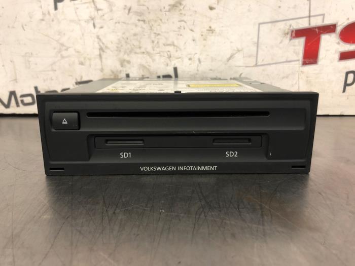 Regelunit Multi Media van een Volkswagen Golf, Gebruikt, -, Volkswagen, -