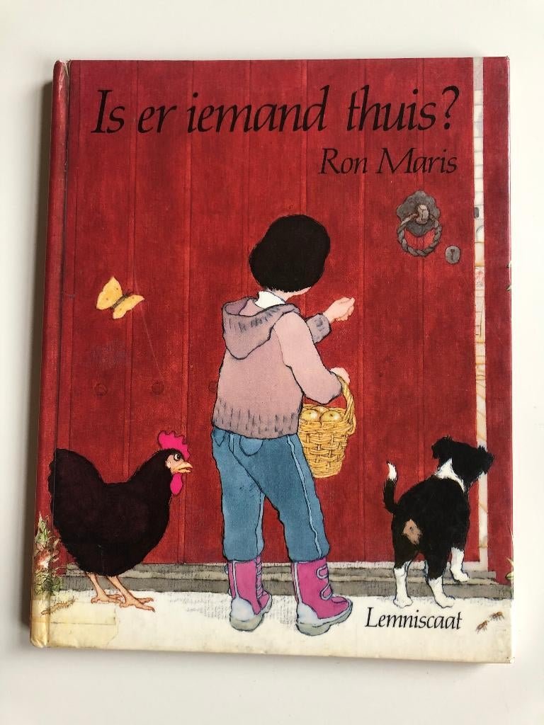 Is er iemand thuis? - Ron Maris, Ophalen of Verzenden, Gelezen, Prentenboek