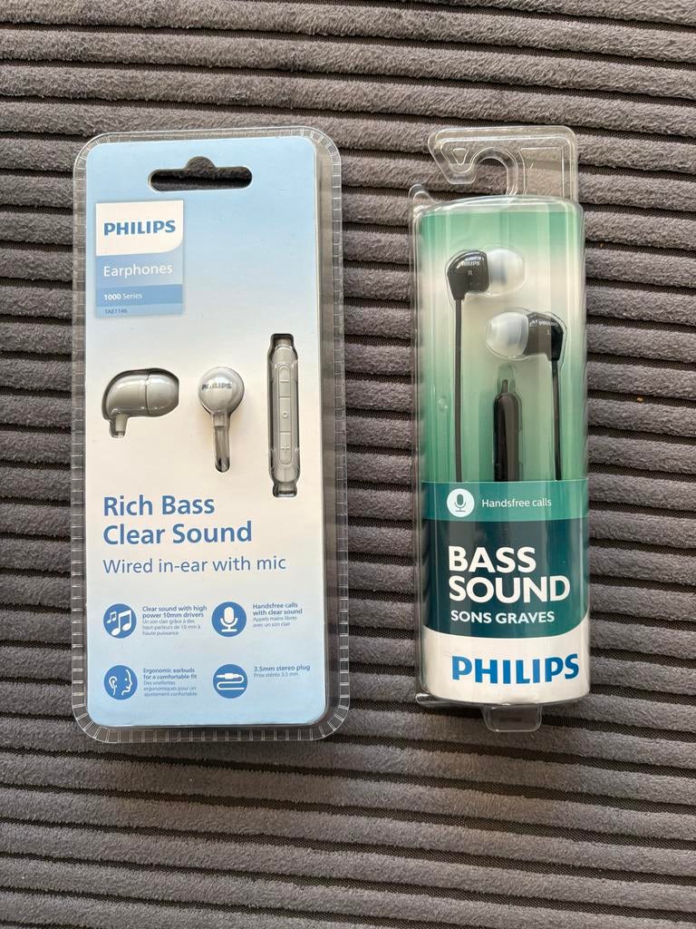 Philips Oortjes (2 paar) nieuw in Verpakking, Ophalen, Nieuw, Philips