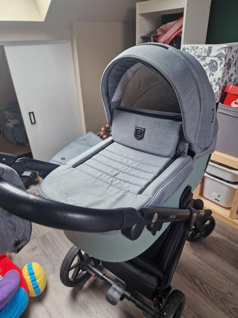 Adamex 3 in 1 Kinderwagen - Complete Set, Gebruikt, Verstelbare duwstang, Combiwagen, Ophalen