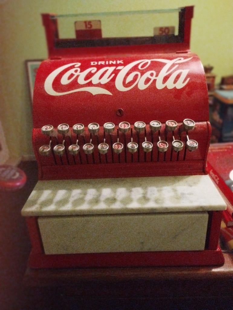 Coca-Cola kassa, Verzamelen, Ophalen of Verzenden, Zo goed als nieuw, Gebruiksvoorwerp