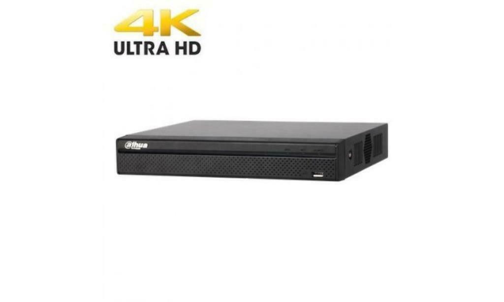 8MP Dahua IP POE Starlight camera set / 4CH NVR+2x cameras, Ophalen of Verzenden, Nieuw, Buitencamera