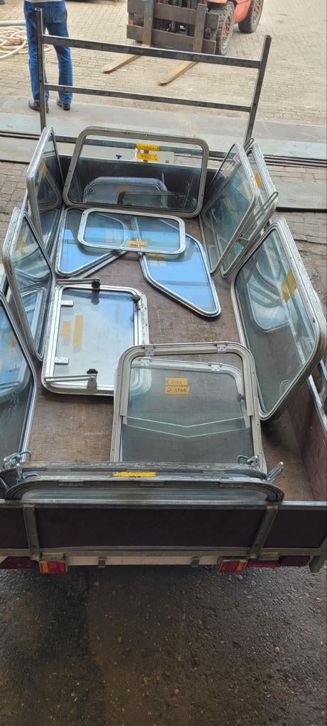 Scheepsramen, aluminium en messing, Watersport en Boten, Bootonderdelen, Ophalen, Zo goed als nieuw, Overige typen, Zeilboot of Motorboot