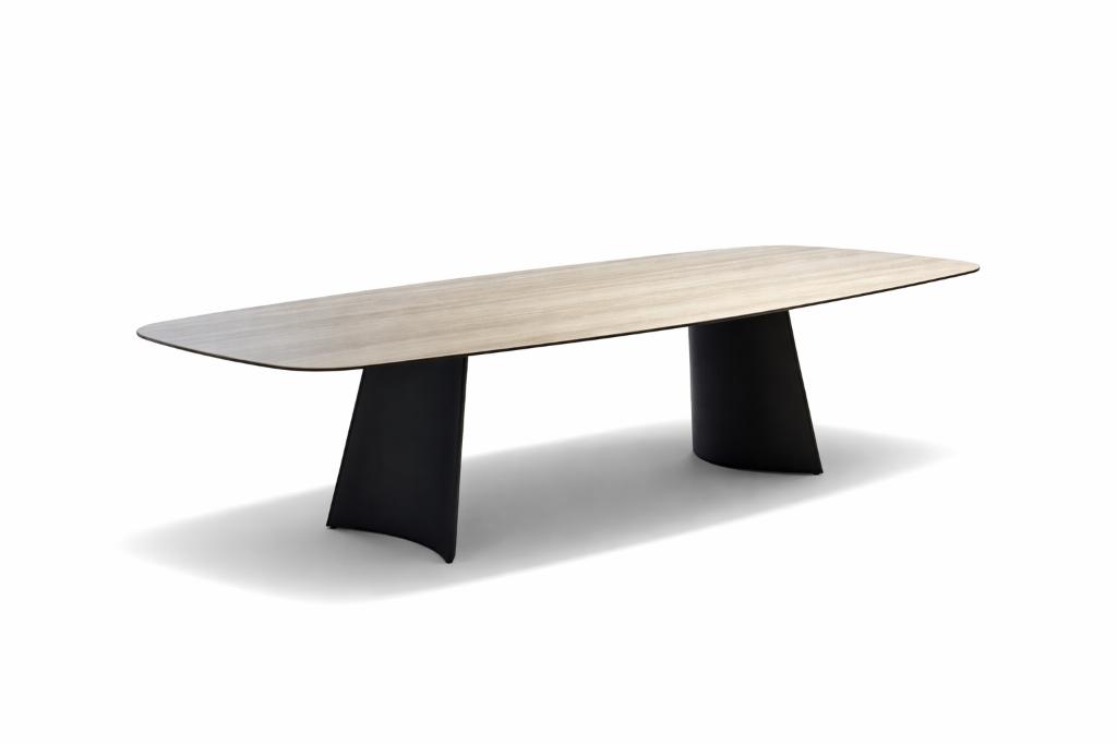 Luxe Keramische tafel 300x120 of 250x120cm luxury, Huis en Inrichting, Ophalen, 50 tot 100 cm, Vijf personen of meer, Ovaal
