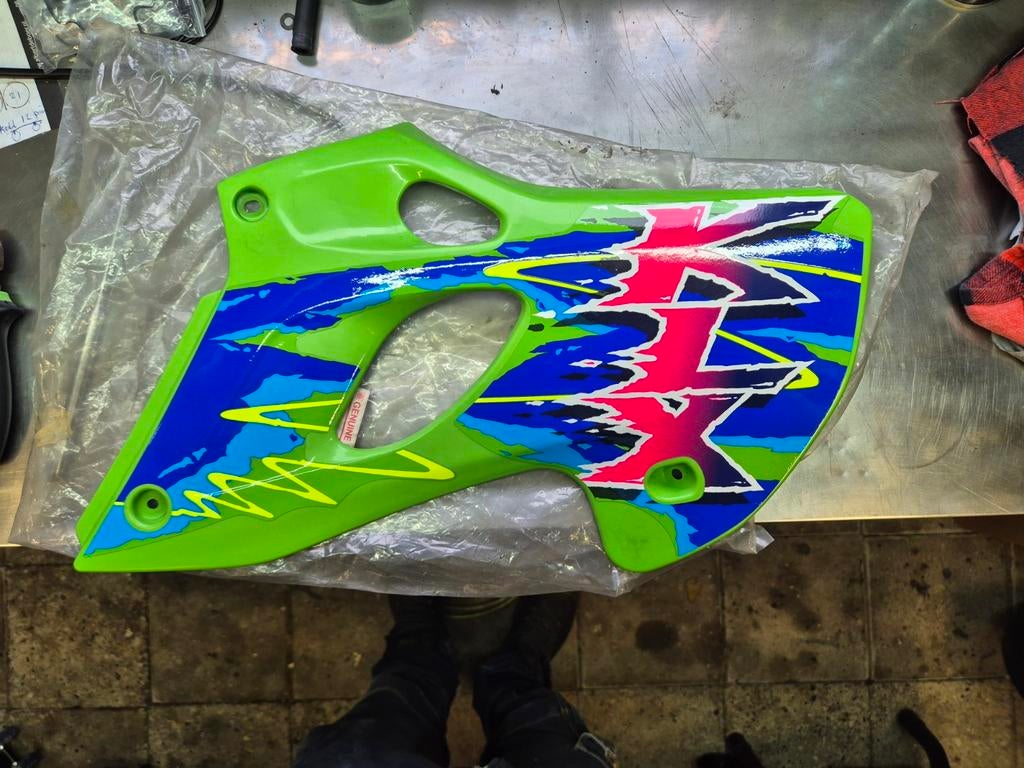 KLX 250 1993 Radiateur Zijkap Rechts, Ophalen of Verzenden, Gebruikt