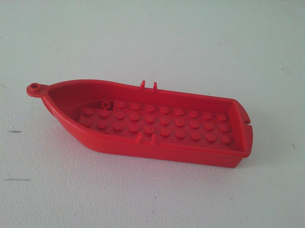 Lego: Roeiboot rood, Ophalen of Verzenden, Gebruikt, Lego
