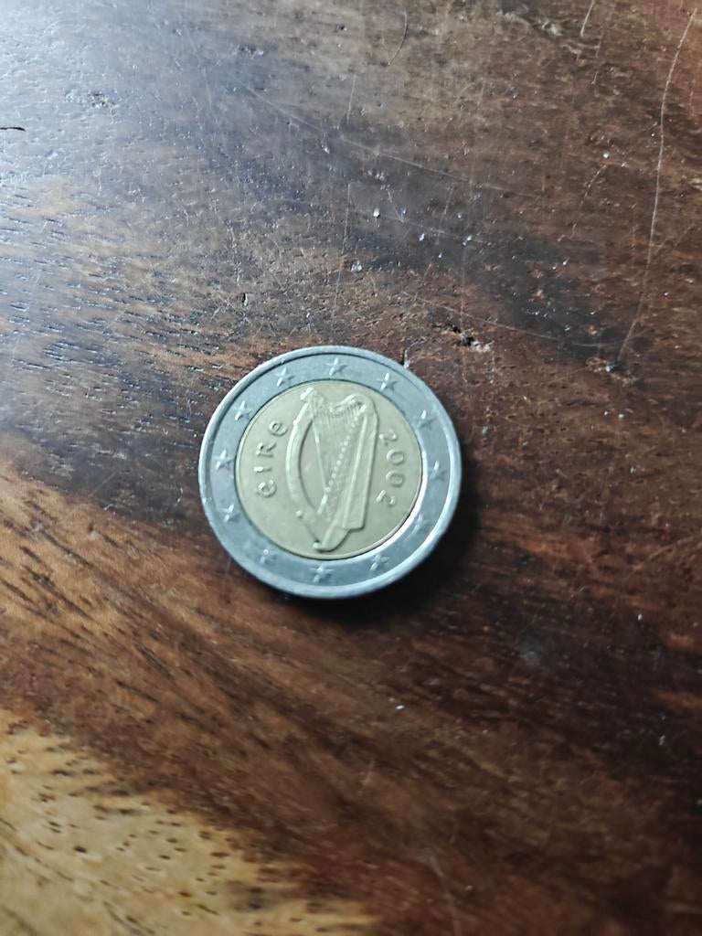 Ierse 2 Euromunt, Ophalen of Verzenden, Overige landen, Losse munt