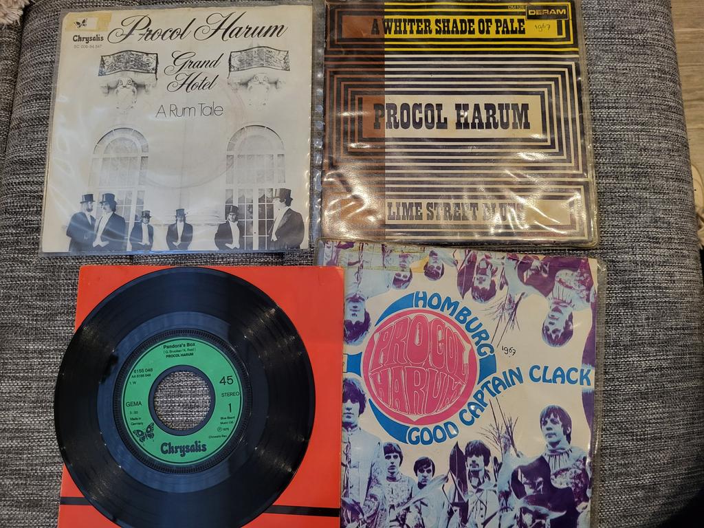 Procol harum 7inch singles, Cd's en Dvd's, Vinyl Singles, Ophalen of Verzenden, Zo goed als nieuw, Pop
