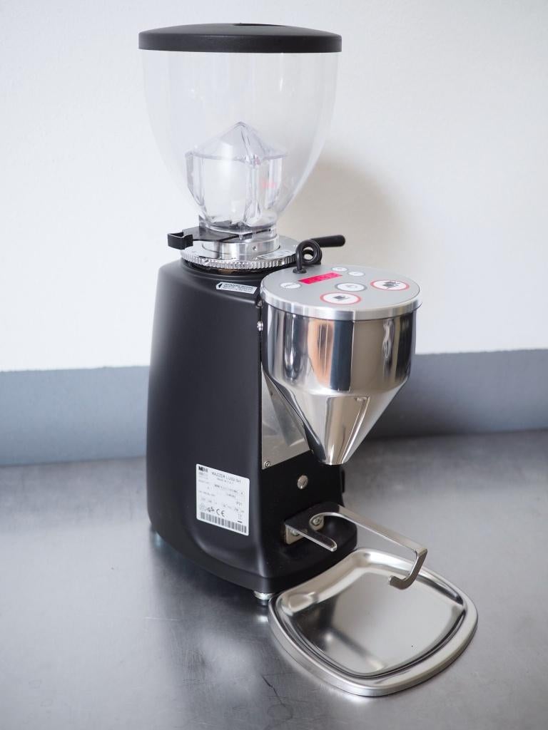 Mazzer Mini Electronic type A koffiemolen bonenmaler GOD, Customercare@mazzer.com, Refurbished, Mazzer Luigi S.p.A., Ophalen of Verzenden