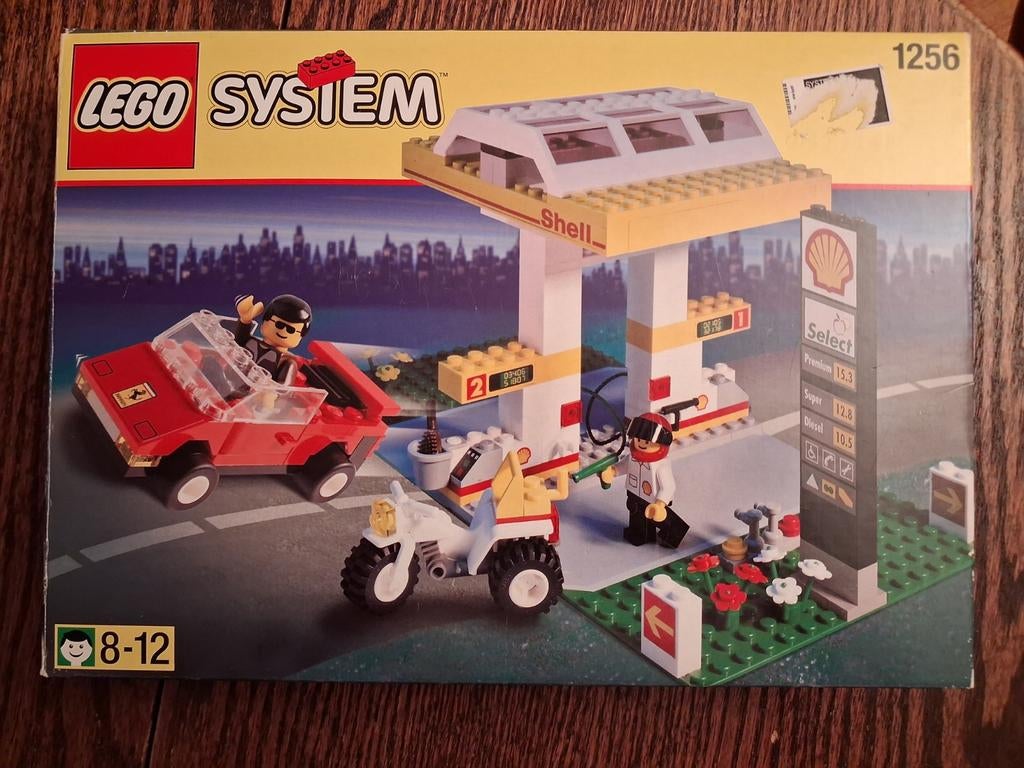 Lego benzinestation Shell 1256, Ophalen