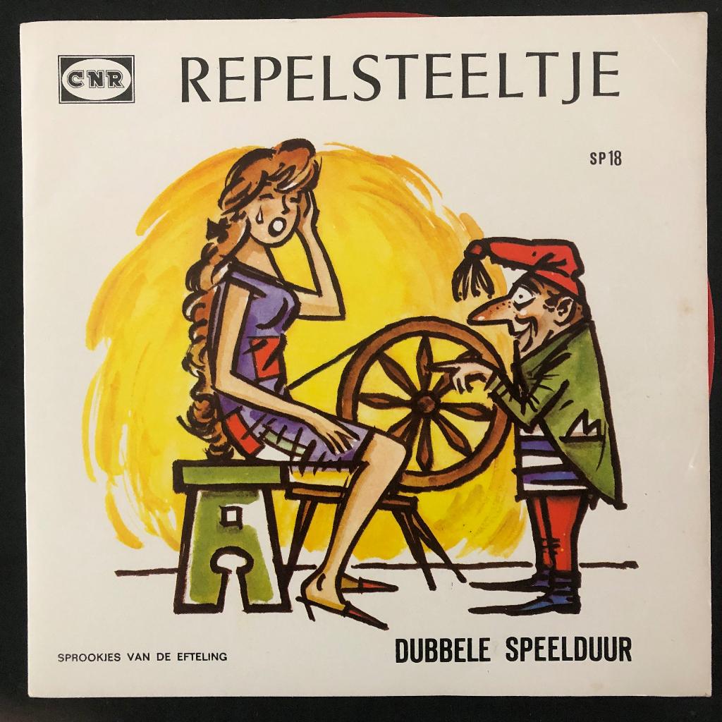 Vinyl 7"  Efteling Sprookjes Van De Efteling - Repelsteeltje, Ophalen of Verzenden, Zo goed als nieuw, Overige typen