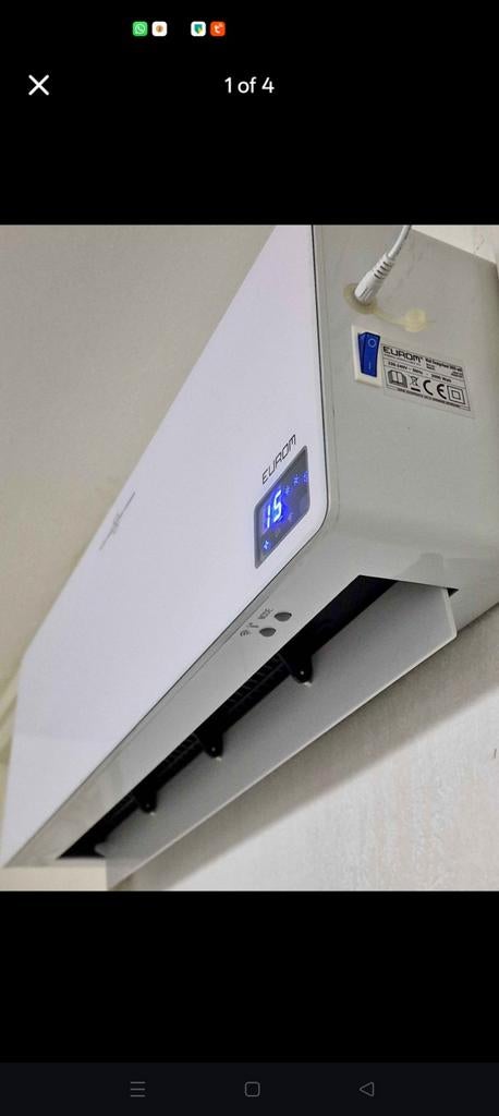 Wifi wall heater airco 2000 watts, Ophalen, Nieuw