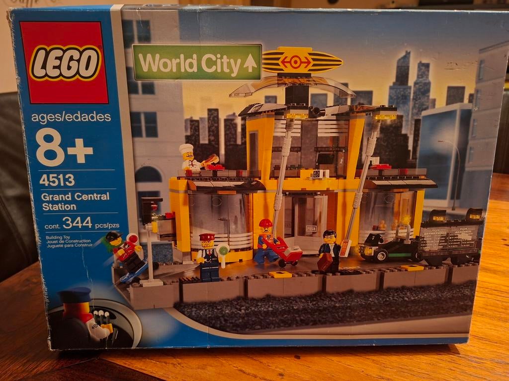 LEGO TREIN 4513 GRAND STATION, Kinderen en Baby's, Speelgoed | Duplo en Lego, Ophalen of Verzenden, Zo goed als nieuw, Lego
