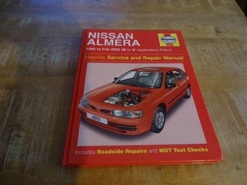 Nissan Almera N15 - Haynes - Vraagbaak - Werkplaatshandboek, Verzenden, Zo goed als nieuw, Nissan