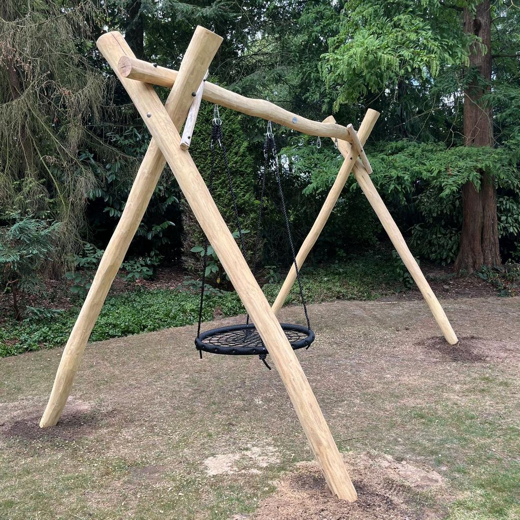 Foto 9 van Robinia Schommel X-model – Duurzaam & Stijlvol Speelplezier