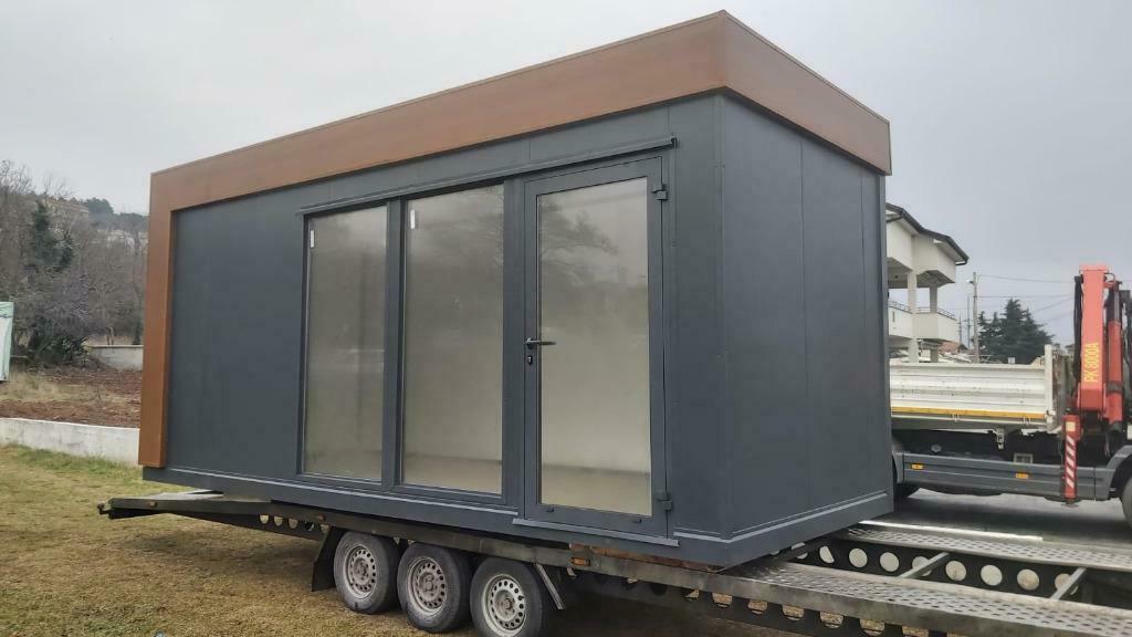 Kantoorcontainer/Wooncontainer/Paviljoen 6x2.5m 6100euro, Doe-het-zelf en Verbouw, Ophalen of Verzenden, Nieuw