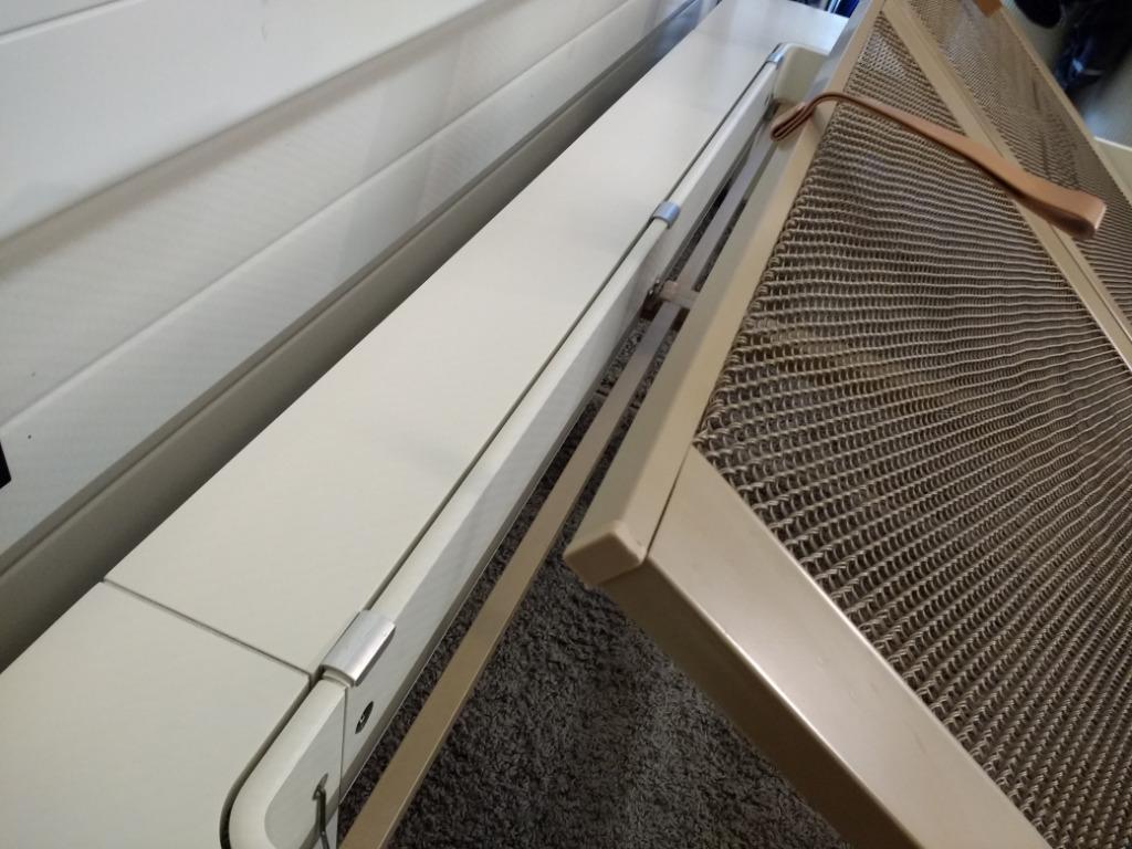 Prachtige Auping met achterelement! Gratis bezorgen en mont!, Verstelbaar, Wit, Tweepersoons, Ophalen of Verzenden