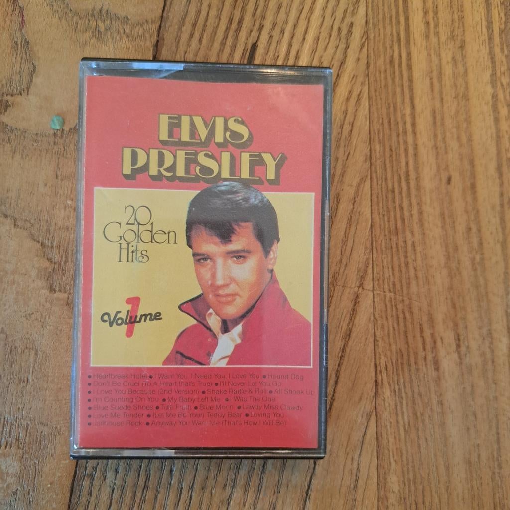 Elvis Presley - 20 Golden Hits - Cassettebandje, Gebruikt, 1 bandje, Ophalen of Verzenden, Origineel