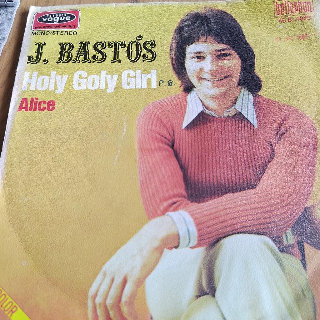 J. Bastos - Holy Goly Girl - Vinyl Single, Ophalen of Verzenden, Gebruikt, 7 inch