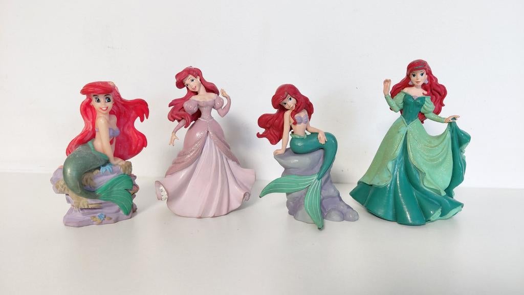 Ariel Disney poppetjes, Ophalen of Verzenden, Zo goed als nieuw