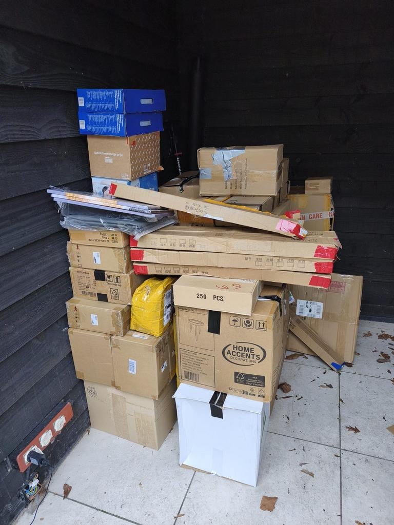 Grote partij pallet handel nieuwe goederen, Ophalen of Verzenden