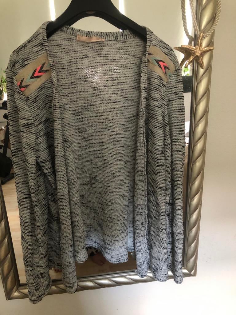 Ibiza Style Vest, Kleding | Dames, Ophalen of Verzenden, Zo goed als nieuw, Maat 38/40 (M), Grijs