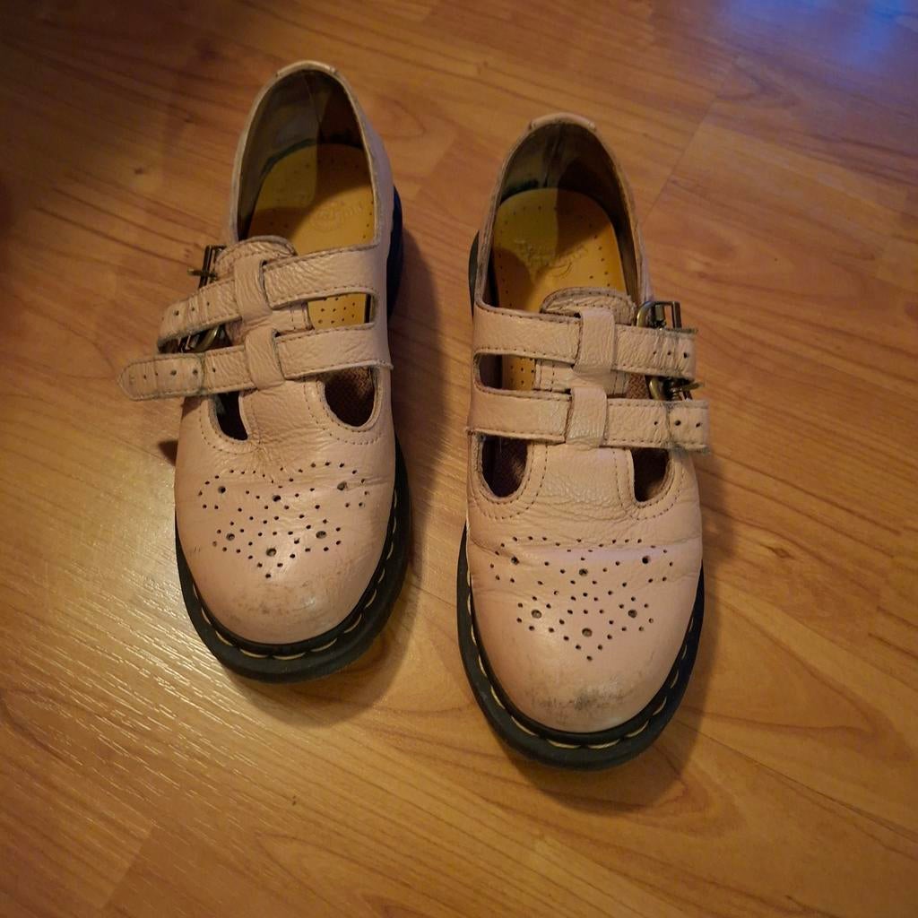 Roze dr martens, Kleding | Dames, Schoenen, Ophalen of Verzenden, Dr. Martens, Roze, Gedragen