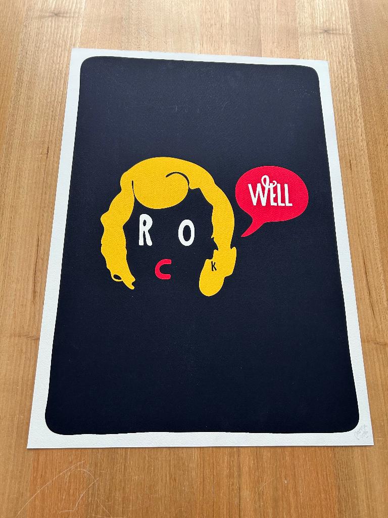 Parra ‘Rockwell’ Screen Print, Ophalen