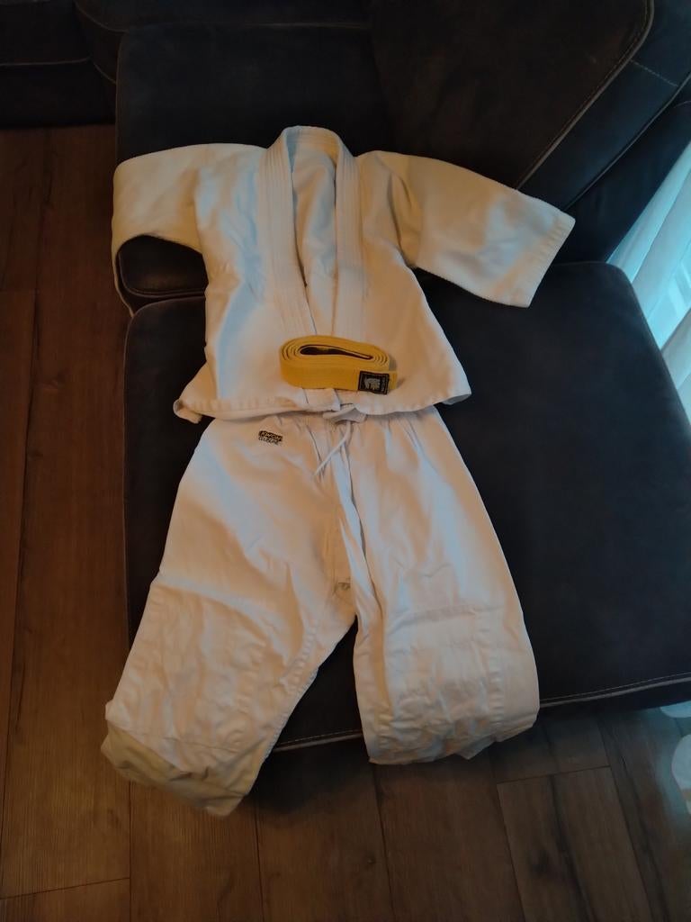 2 X judopak (100 en 140), Kleding | Heren, Sportkleding, Ophalen, Wit, Vechtsport, Overige maten